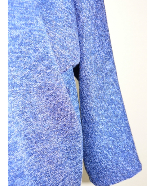 Melanżowy luźny sweter OVERSIZE kobaltowy XXL